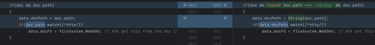 doc.path trusted object confusion patch